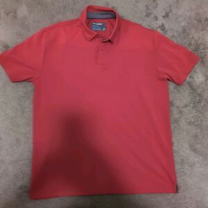 Twillory Polo Shirt Mens Large Short Sleeve Performance Stretch Athletic Fit